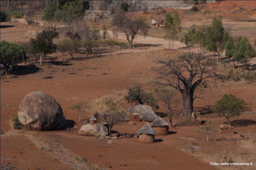Paesaggio rurale in Zimbabwe
