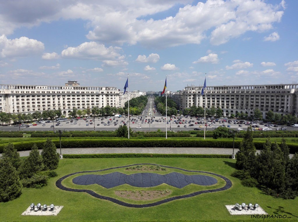 Parlamento Bucarest vista