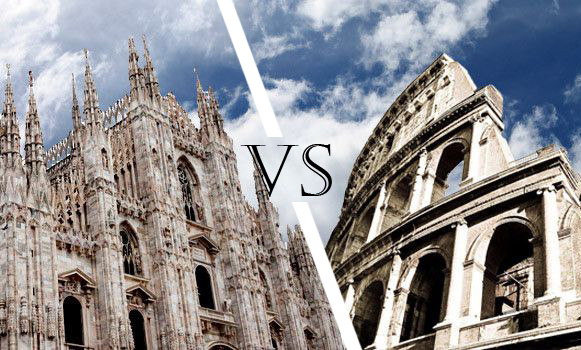Food: Milano vs Roma